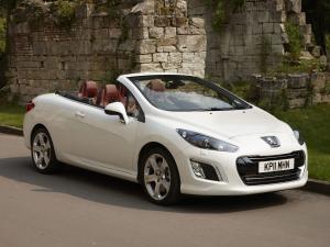 Peugeot 308 CC 2011 года (UK)